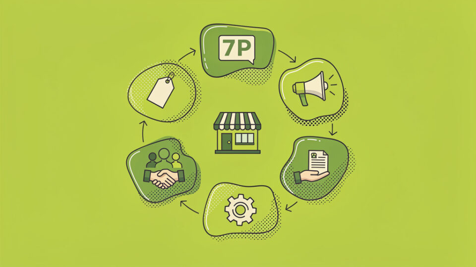 Marketing mix 7P - rozszerzony model i jego zastosowanie w usługach