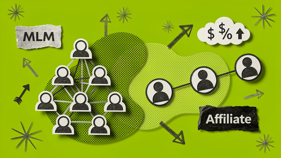 MLM - co to jest i czym różni się od marketingu afiliacyjnego